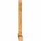 Ekena Millwork Portland Rough Sawn Timber Gable Bracket, Western Red Cedar, 108"W x 68"H x 6"D x 6"F, 15/12 Pitch GBW108X68X0606POR00RWR - alternate 4